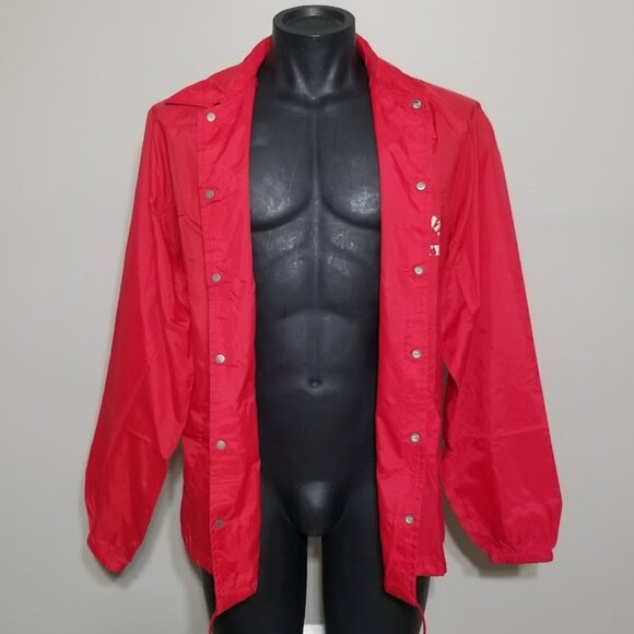 Vintage 60s The Ohio State University Champion Running Man Coach Jacket L/XL? - Picture 4 of 11